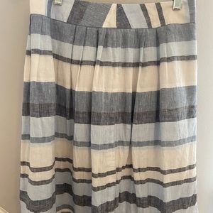 Brooks Brothers 100% linen skirt, size 6